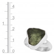Moldavite Ring