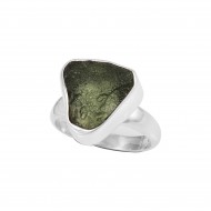 Moldavite Ring