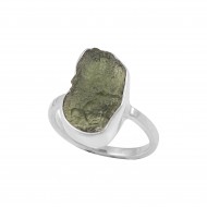 Moldavite Ring