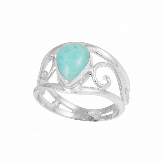Amazonite Ring