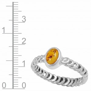 Baltic Amber Ring
