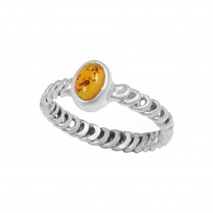 Baltic Amber Ring