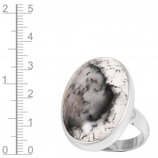 Dendritic Agate Ring