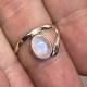 Rainbow Moonstone Ring
