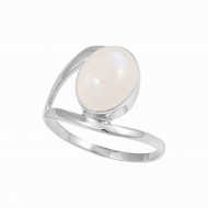 Rainbow Moonstone Ring