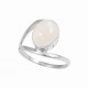Rainbow Moonstone Ring