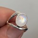 Rainbow Moonstone Ring