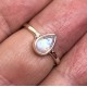 Rainbow Moonstone Ring