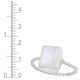 Rainbow Moonstone Ring Rainbow Moonstone Ring