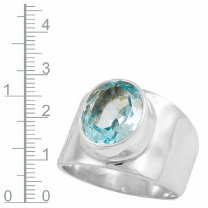 Blue Topaz Ring