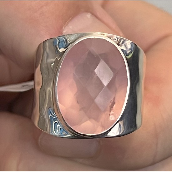 Rose Quartz Ring