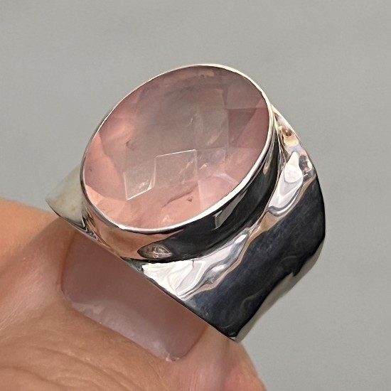 Rose Quartz Ring