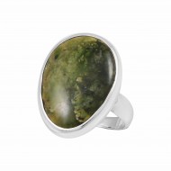 Chrome Chalcedony Ring