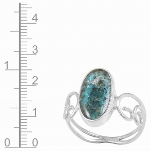 Green Kyanite Ring