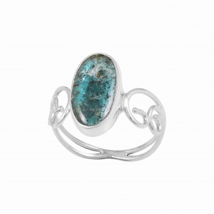Green Kyanite Ring