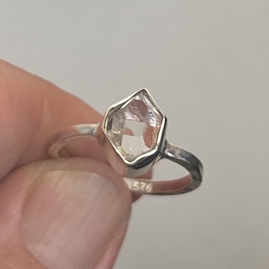 Herkimer Diamond Ring