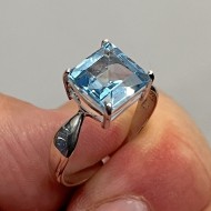 Blue Topaz Ring