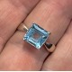 Blue Topaz Ring