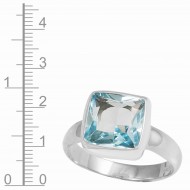 Blue Topaz Ring