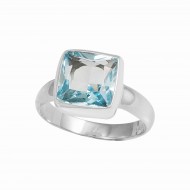 Blue Topaz Ring