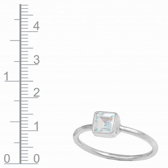 Blue Topaz Ring