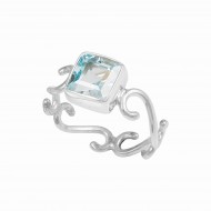Blue Topaz Ring