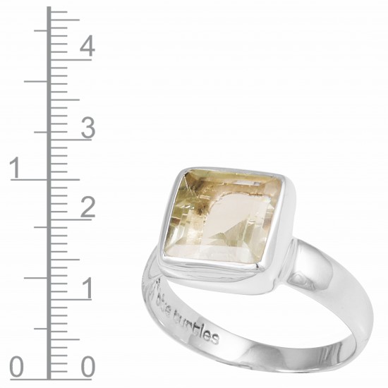 Green Amethyst Ring