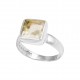 Green Amethyst Ring