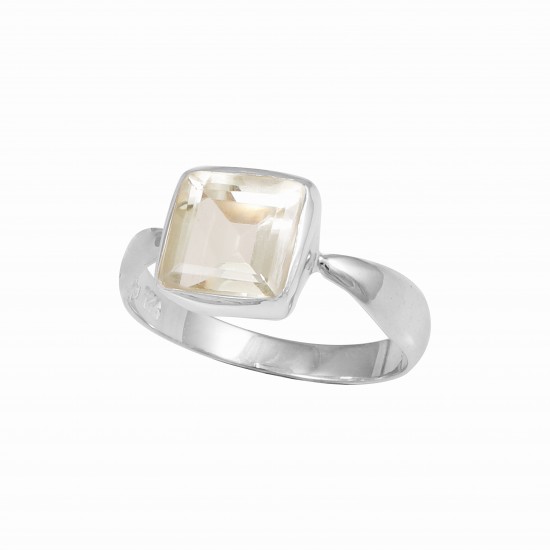 Green Amethyst Ring Green Amethyst Ring