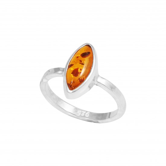 Baltic Amber Ring
