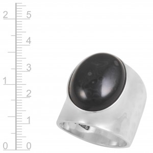 Psilomelaine Ring