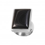 Psilomelaine Ring