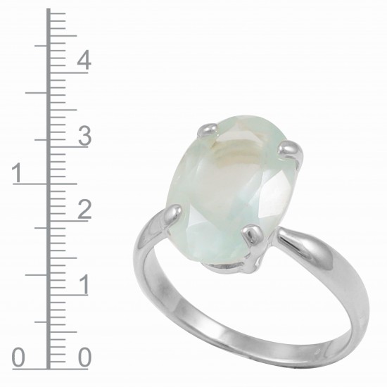 Aquamarine Ring (Faceted)