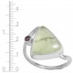 Prehnite & Amethyst Ring