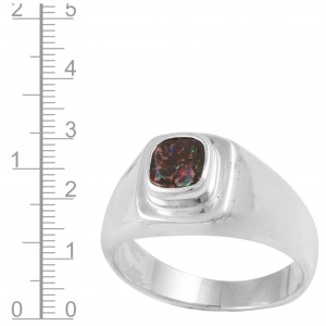 Boulder Opal Men's  Ring