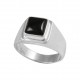 Black Onyx Men's Ring