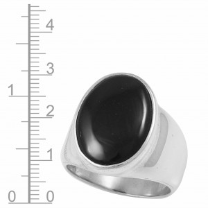 Black Tourmaline Ring