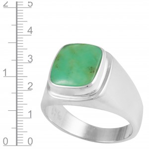 Chrysoprase Men's  Ring