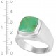 Chrysoprase Men's Ring Chrysoprase Men's Ring
