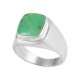 Chrysoprase Men's  Ring