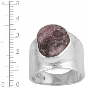 Lepidolite Ring