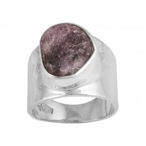 Lepidolite Ring