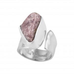 Lepidolite Ring