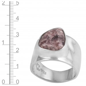 Lepidolite Ring