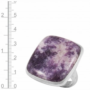 Lepidolite Ring