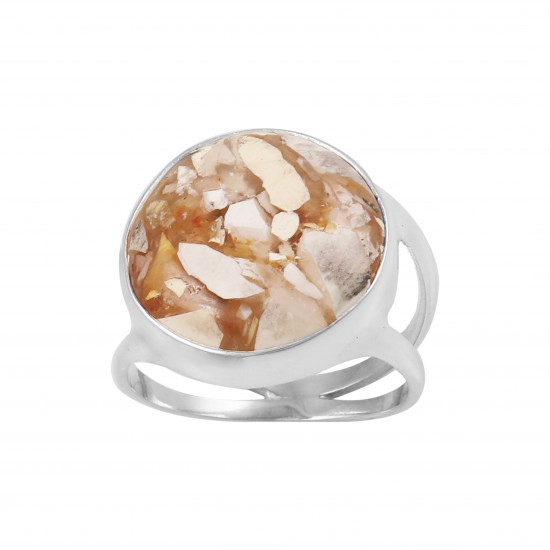 Brecciated Mookaite Ring Brecciated Mookaite Ring