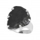 Black Tourmaline Ring (Termination)