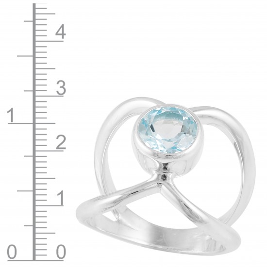 Blue Topaz Ring