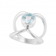 Blue Topaz Ring