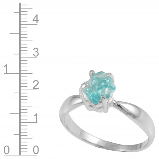 Neon Apatite Ring